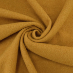 ocre | Tissu loden id. laine bouillie, ocre
