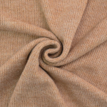 camel meliert | Wollstrickstoff, camel meliert