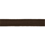 marron foncé | Ruban laine 28mm, marron foncé