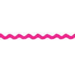 neonpink | Zackenlitze neonpink 5 mm