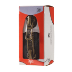 marron foncé | Double fermeture Éclair, métal, marron foncé