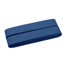 hafenblau | 5 m Baumwollschrägband hafenblau (295)