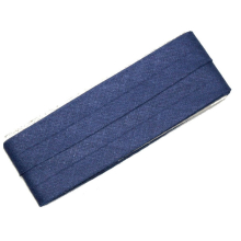 marineblau | 5 m Baumwollschrägband marineblau (210)