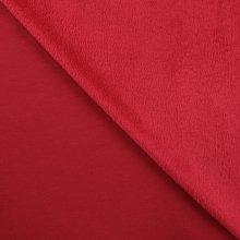 dark red | Alpine fleece sweatshirt fabric, dark red
