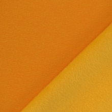currygelb | Alpenfleece / Sweat uni, currygelb