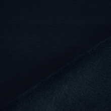 dunkelblau | Alpenfleece / Sweat uni, dunkelblau