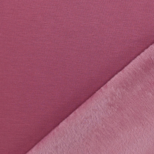 malve | Alpenfleece / Sweat uni, malve
