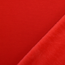 rot | Alpenfleece / Sweat uni, rot