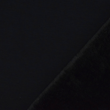 schwarz | Alpenfleece / Sweat uni, schwarz