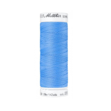 azurblau | Amann Mettler Seraflex Elastikgarn 120, azurblau