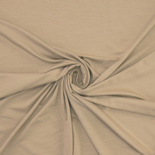 licht-taupe | Bamboe jersey uni, lichttaupe