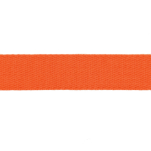 orange | Baumwoll-Gurtband uni orange 38 mm