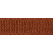 rostorange | Baumwoll-Gurtband uni rostorange 38 mm