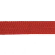 rot | Baumwoll-Gurtband uni rot 38 mm