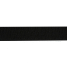 schwarz | Baumwoll-Gurtband uni schwarz 38 mm