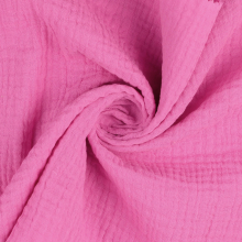 hellpink | Baumwoll Musselin Uni, hellpink