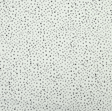 wollweiß | Baumwoll Popeline Flying Dots, wollweiß