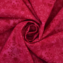 fuchsia | Katoen popeline ranken, fuchsia