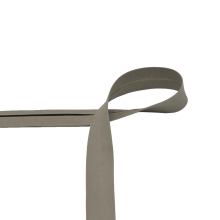 taupe | Katoenen biaisband 20 mm, taupe