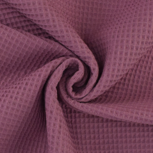 baies clair | Tissu nid d'abeille gaufré, baies clair