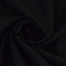 schwarz | Baumwollfahnentuch, schwarz