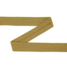 camel | Baumwolljersey - Einfassband quer, camel