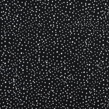 schwarz | Baumwolljersey Flying Dots, schwarz