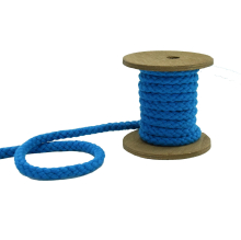 dunkeltürkis | Baumwollkordel 8 mm, dunkeltürkis