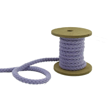 flieder | Baumwollkordel 8 mm, flieder
