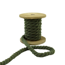 army | Baumwollkordel gedreht, 8 mm, army