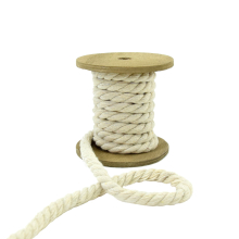 beige | Baumwollkordel gedreht, 8 mm, natur