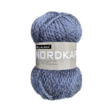 bleu | Pelote de laine & polyacrylique BellaLana Nordkap 100g, bleu