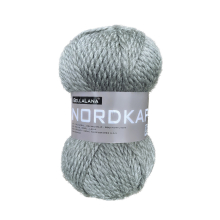 gris clair | Pelote de laine & polyacrylique BellaLana Nordkap 100g, gris clair