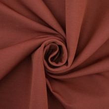 rouge rouille | Tissu viscose bengaline, rouge rouille