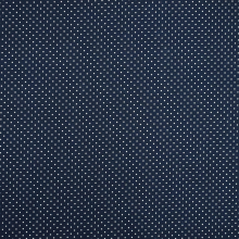 marineblauw | Gecoate katoen Punten, marineblauw