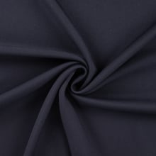 marineblauw | Gabardine Bi-elastisch uni, marineblauw