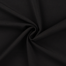 zwart | Gabardine Bi-elastisch uni, zwart