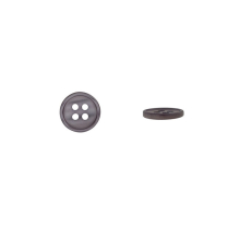 grau | Blusenknopf 9 mm, grau