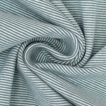 jeansblau | Bündchen Emma gestreift, jeansblau