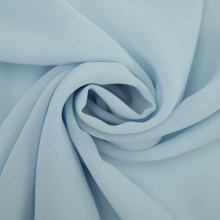 himmelblau | Chiffon himmelblau, unifarben