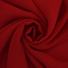 rot | Chiffon rot, unifarben - Hochzeitsstoff
