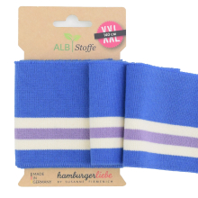 blauw | Cuff me College Albstofe Hamburger Liebe Beetles & Bugs XXL, blauw