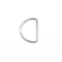 silver | D-ring 38 mm, silver