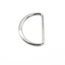 silver | D-ring 50 mm, silver