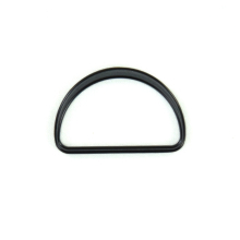mat zwart | D-ringen, 40 mm, matzwart