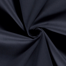 tiefblau | Dekostoff Canvas Stoff uni, tiefblau