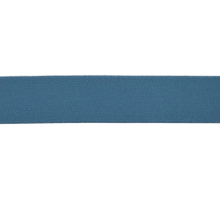jeansblauw | Elastiek uni, 3 cm, jeansblauw