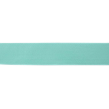 aqua | Elastiek uni, 4 cm, aqua