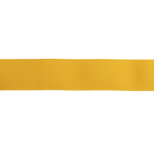 okergeel | Elastiek uni, 4 cm, okergeel