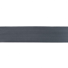 grijs | Elastiek uni, 4 cm, grijs